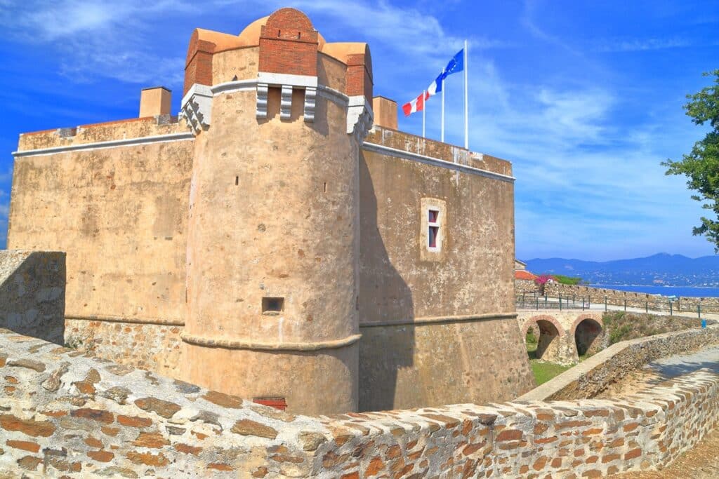 bastion à la citadelle de Saint-Tropez
