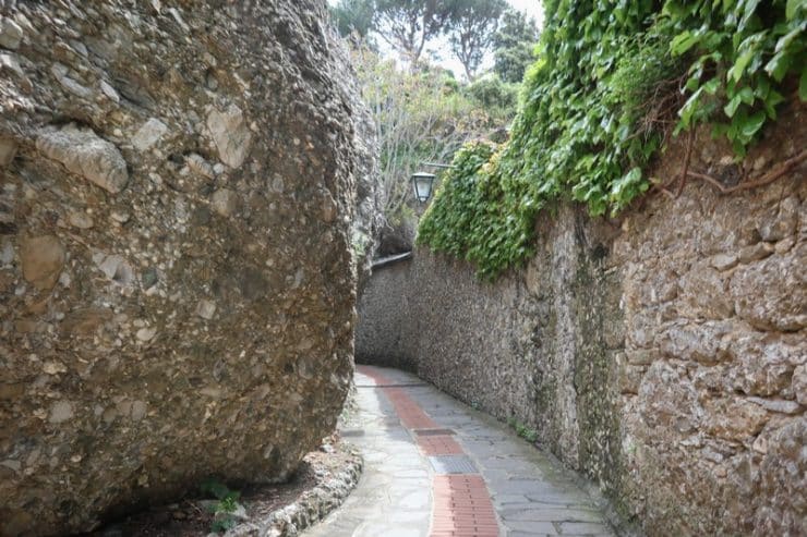 sentier à portofino