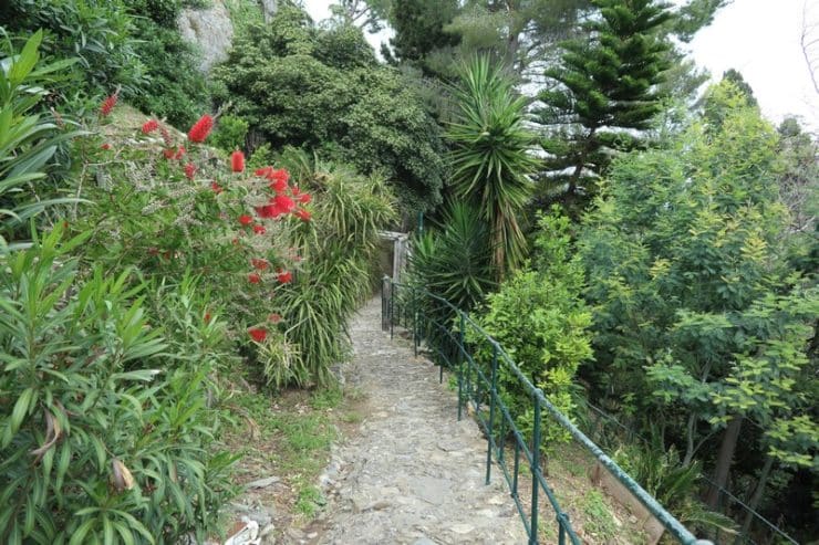 jardin du chateau portofino