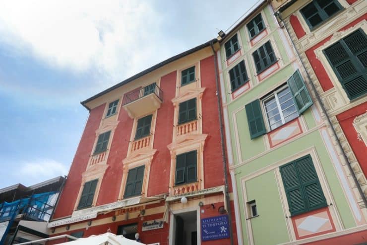maisons colorées portofino