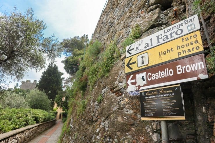 sentier portofino
