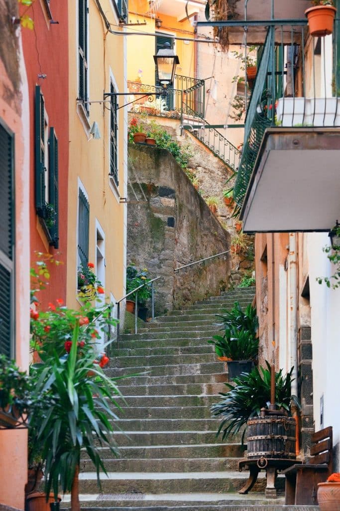 escalier Monterosso al Mare