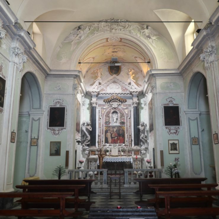 intérieur oratoire san rocco lerici
