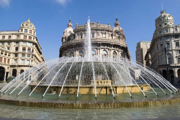 fontaine Piazza De Ferrari
