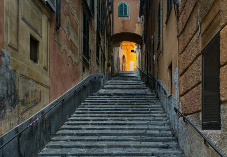 escalier à gênes