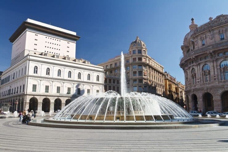 Piazza De Ferrari gênes