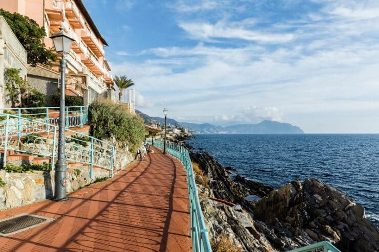 promenade nervi gênes