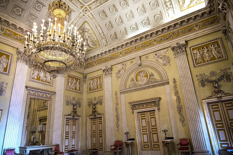 palazzo reale intérieur gênes