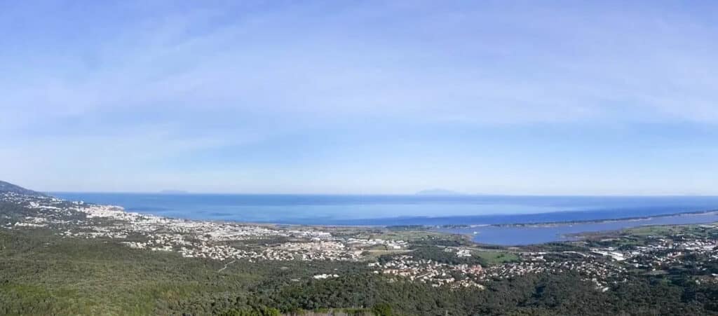 belvédère sur Bastia