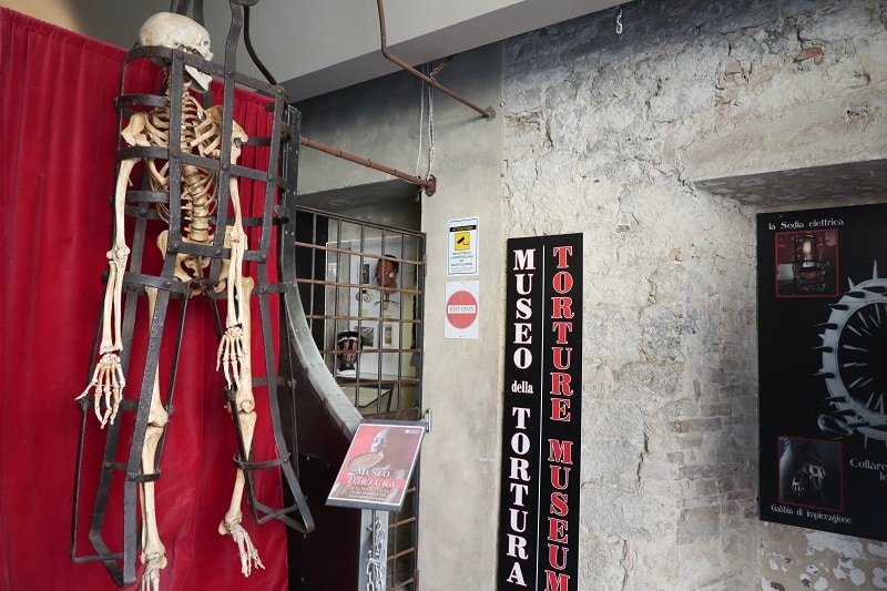 musée de la torture san gimignano