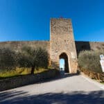 porta romea Monteriggioni