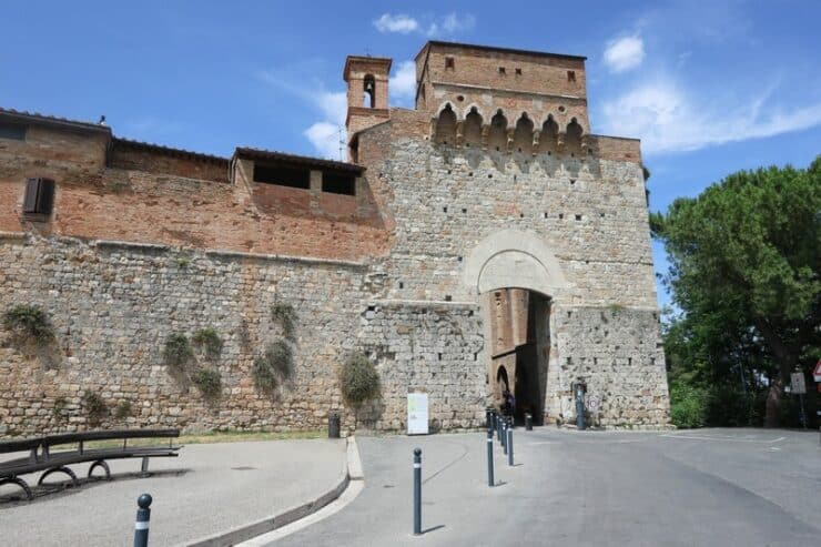entrée de San Gimignano