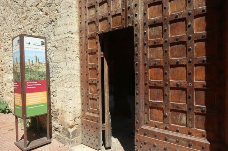 entrée torre grossa