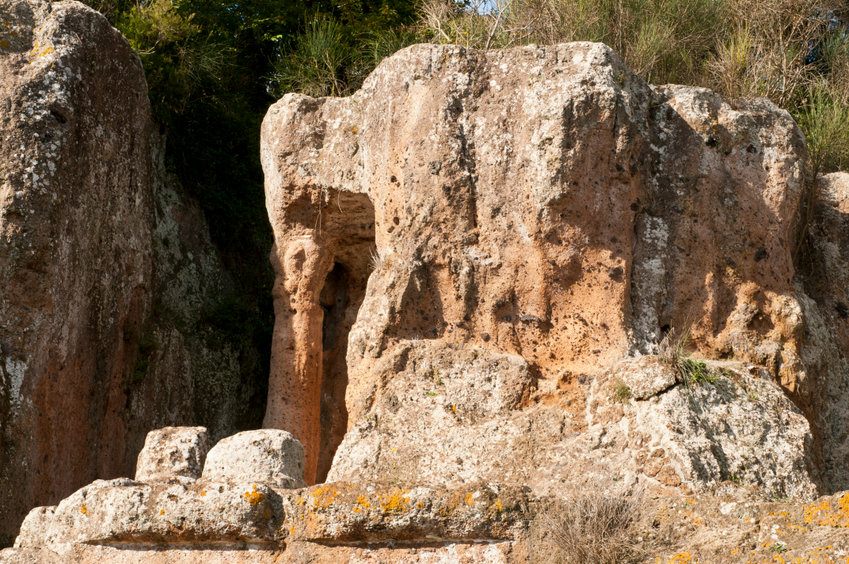 nécropole etrusque sovana