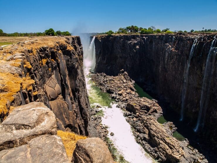visiter les chutes victoria