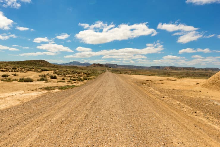 route désert des bardenas