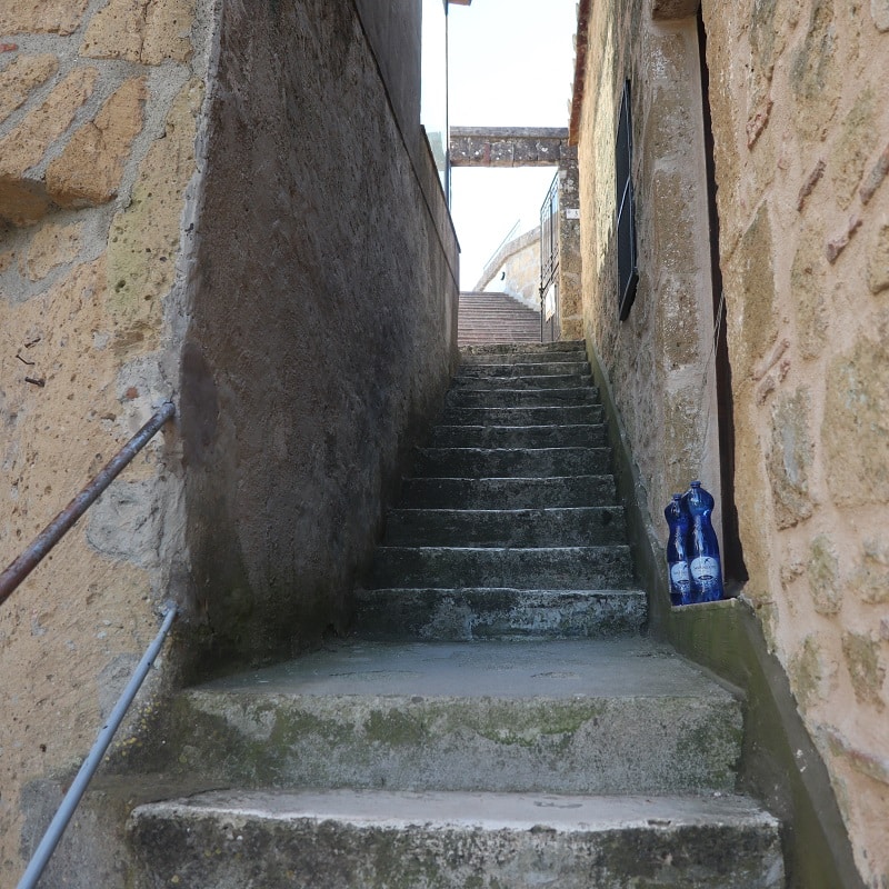 escalier en pierre