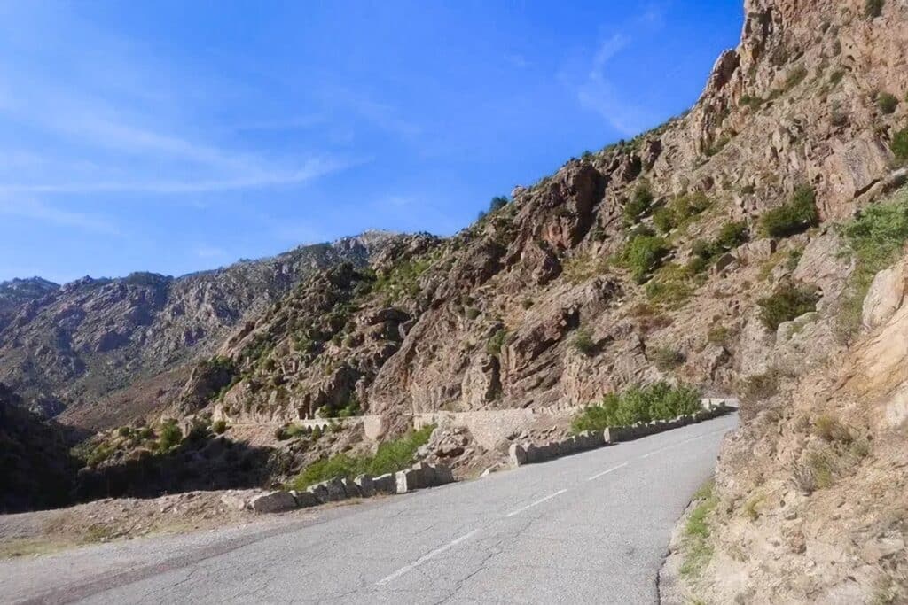 Route de Francardo à Calacuccia