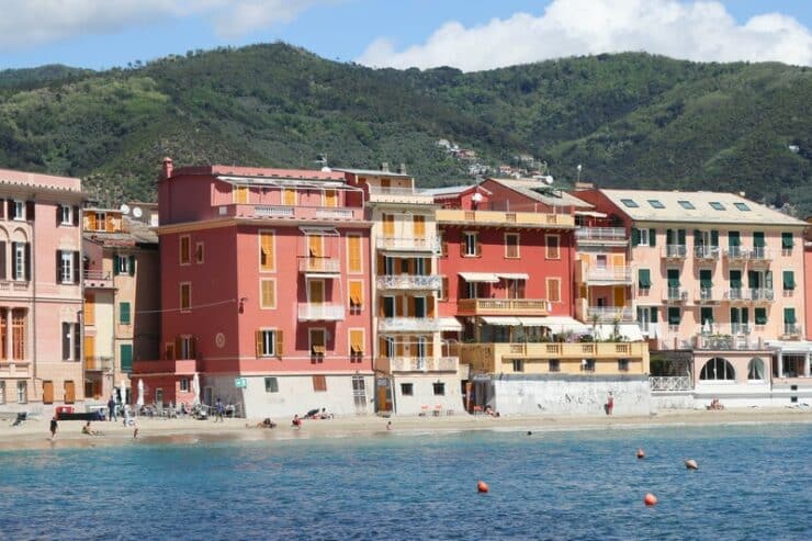 maisons colorées