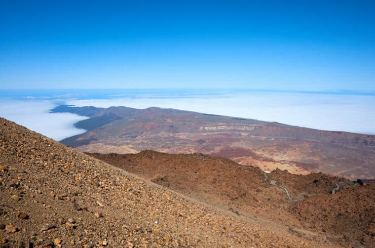 vue depuis le teide