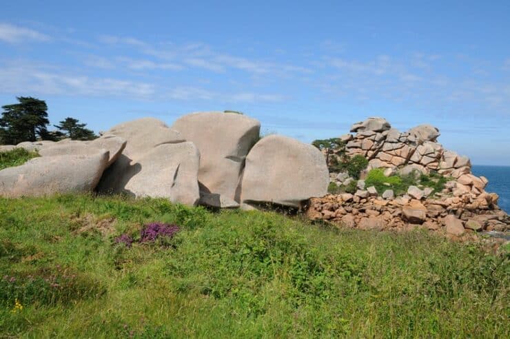 côte de granit rose