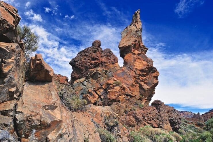 rochers parc du teide