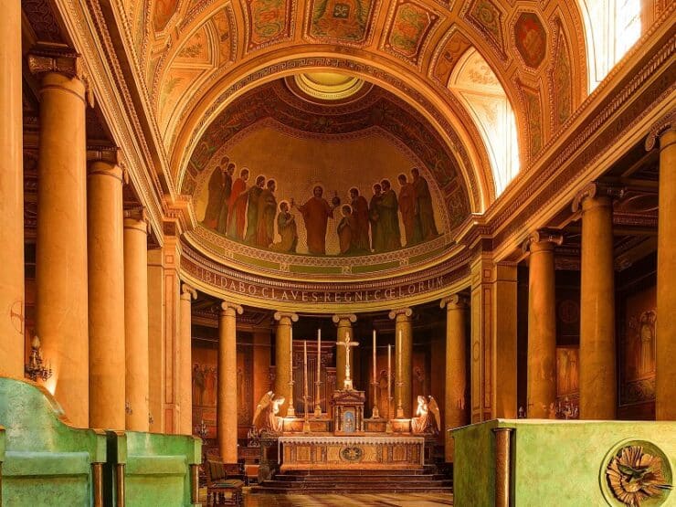 intérieur cathédrale Saint-Pierre de Rennes