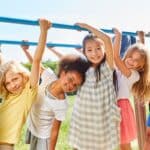 enfants en vacances