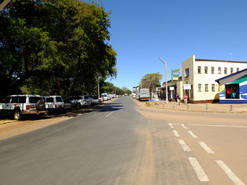 route au zimbabwe livingstone