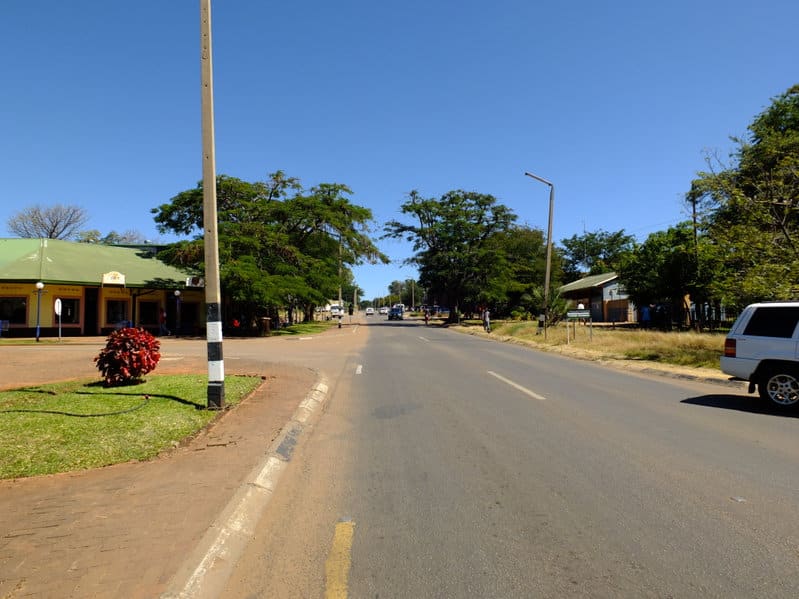 route au zimbabwe livingstone