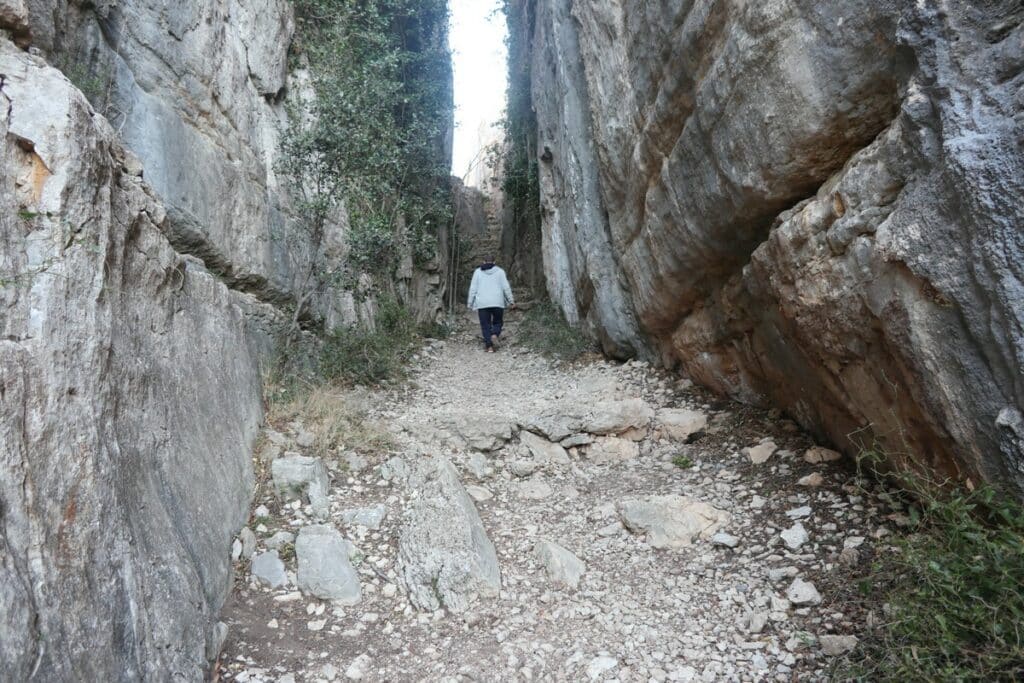 entrée Cova dels Cavalls