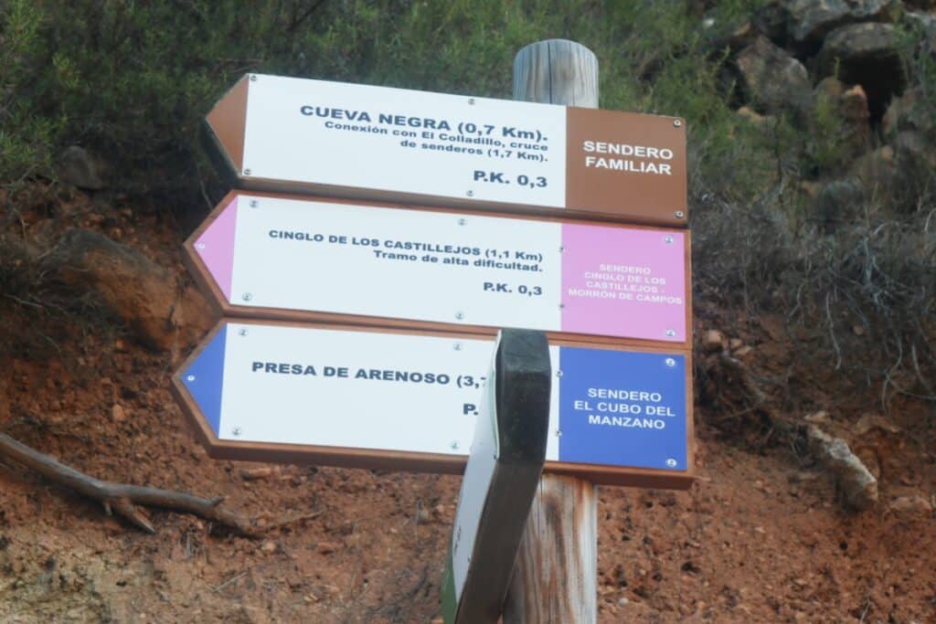 panneau cueva negra