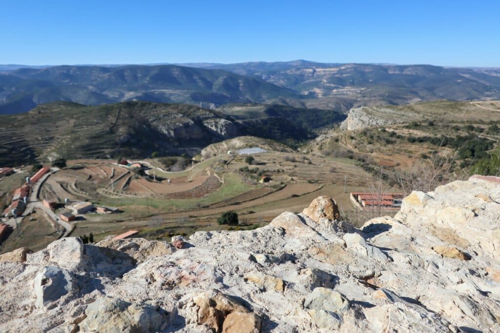 vue depuis chateau culla