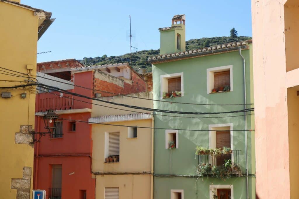 batiments colorées