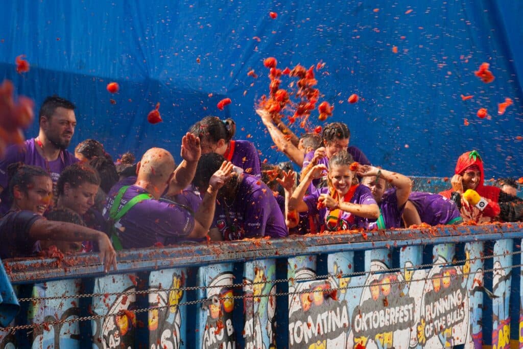 Buñol tomatina