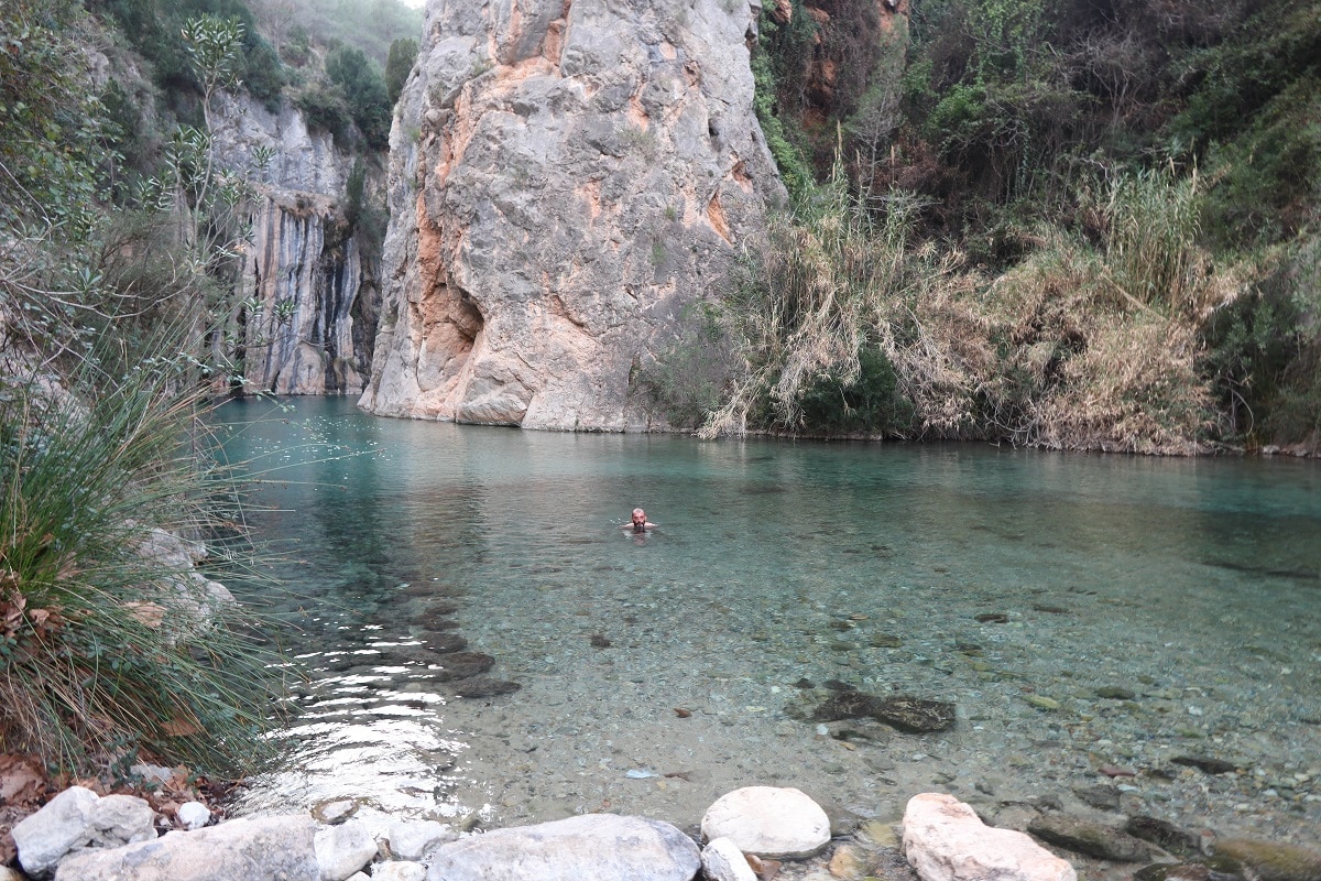 baignade fuente de los banos