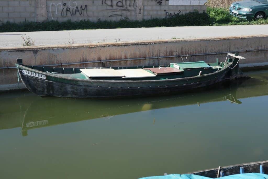 bateau traditionnel albufera de valence