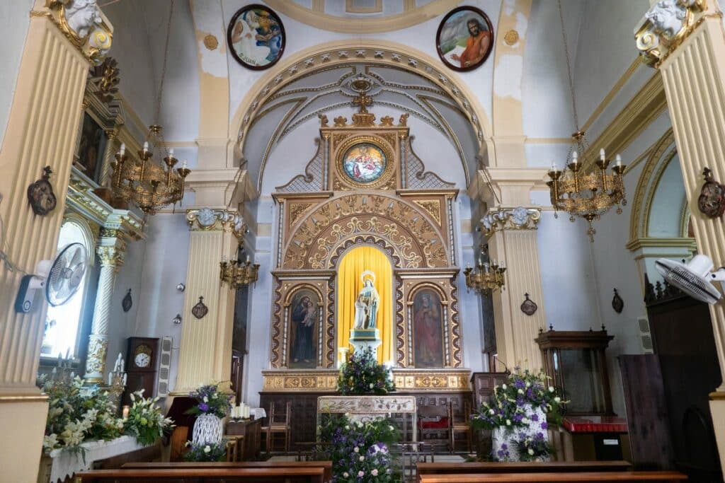 altea la vella eglise interieur