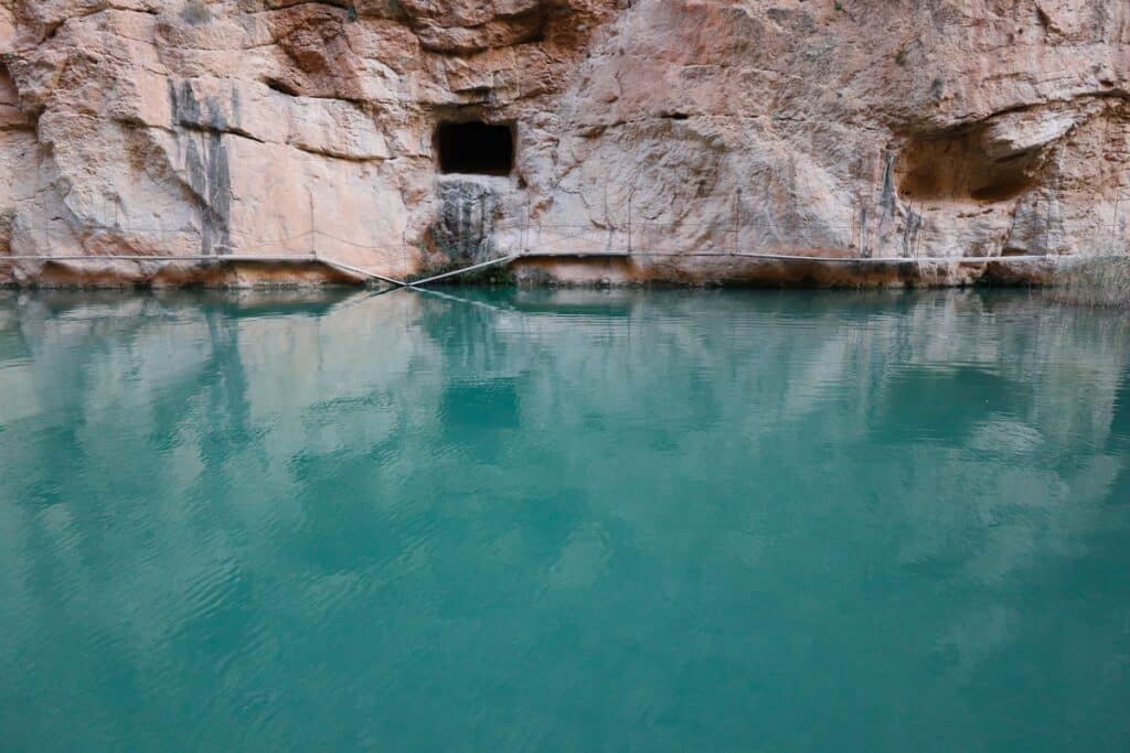 chulilla charco azul