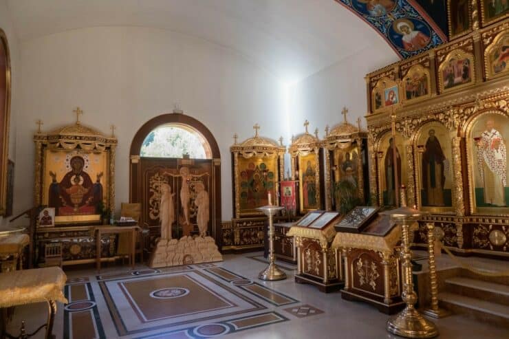 église orthodoxe russe altea interieur