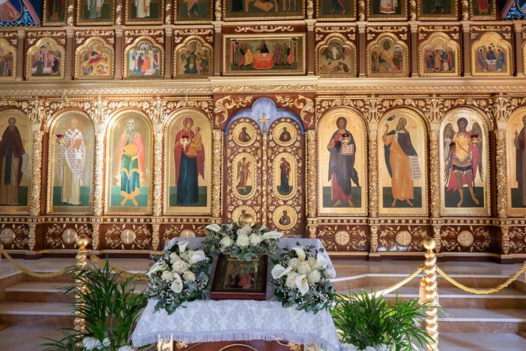 église orthodoxe russe altea interieur