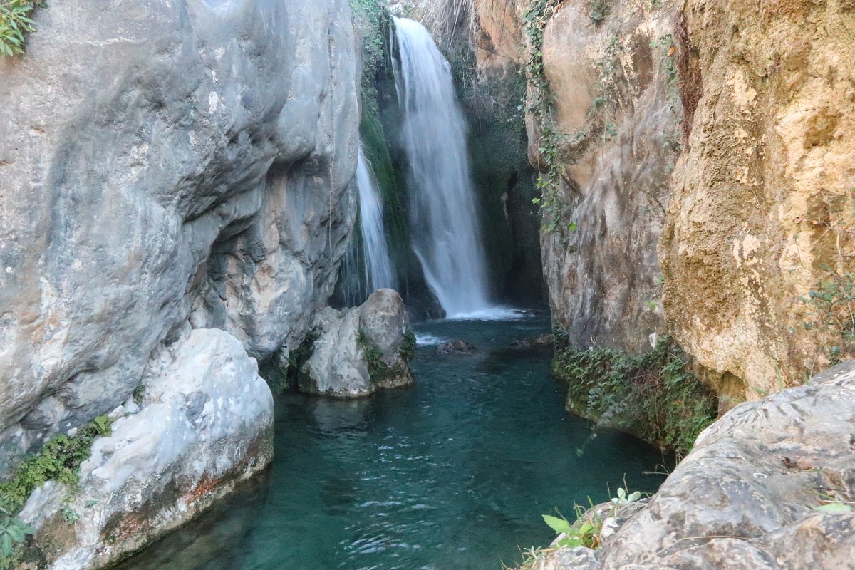 fonts de l'algar cascade