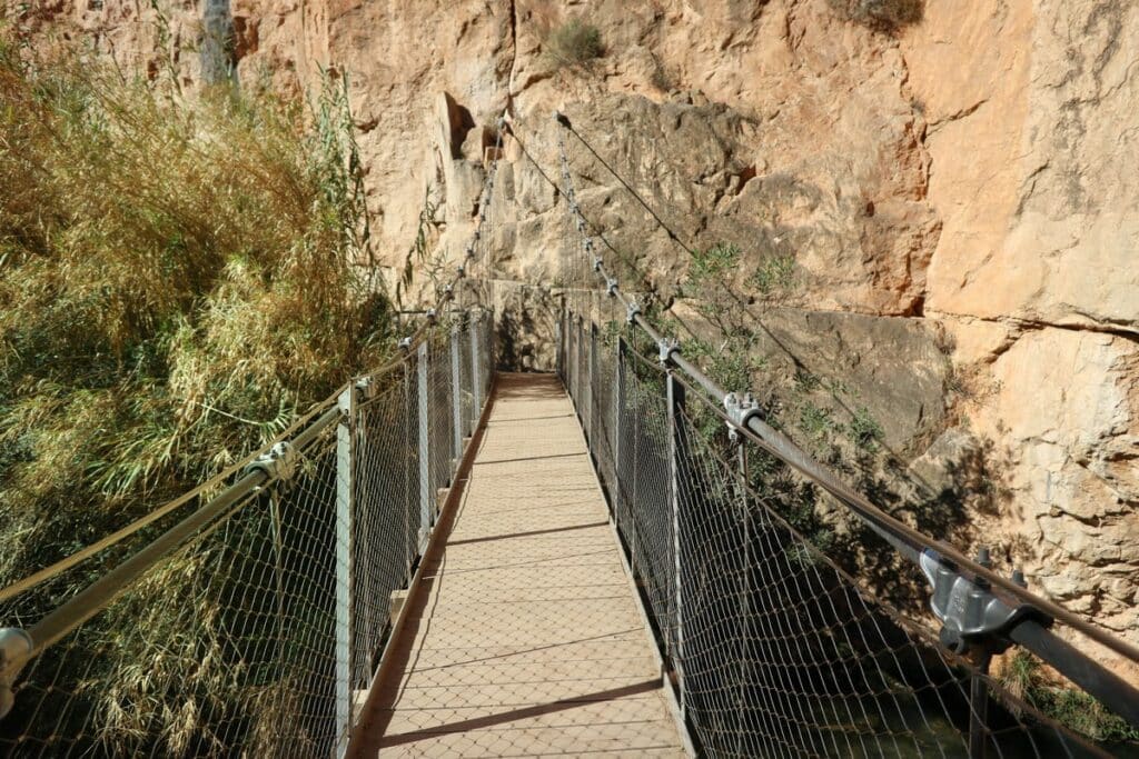 randonnée des ponts suspendus chulilla