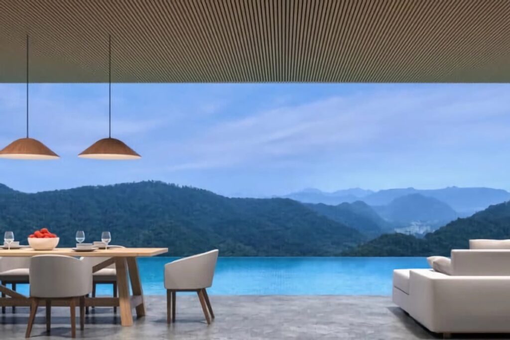 villa avec vue sur la mer
