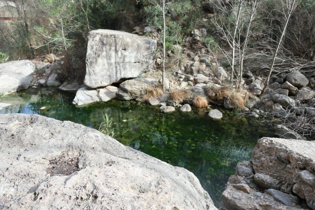 piscine naturelle montanejos