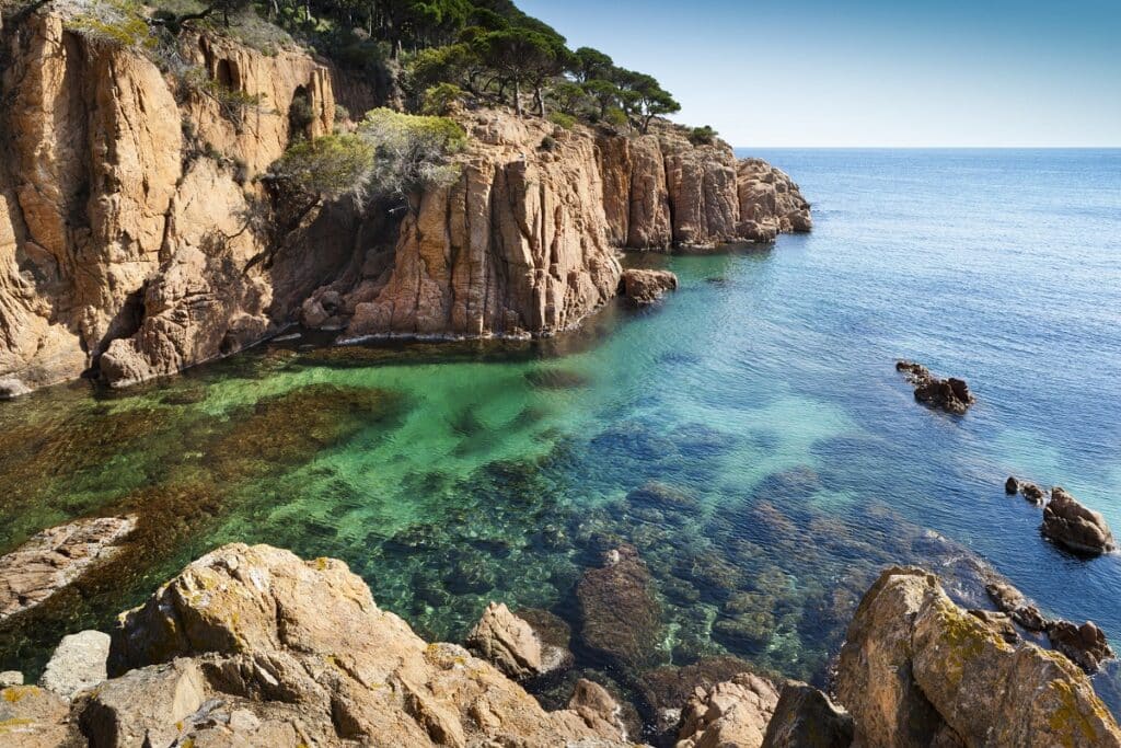 plus belles plages costa brava