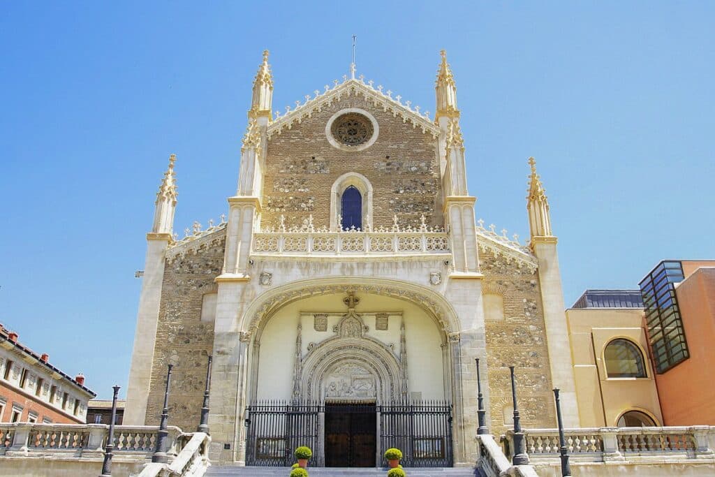 (iglesia de los Jerónimos madrid