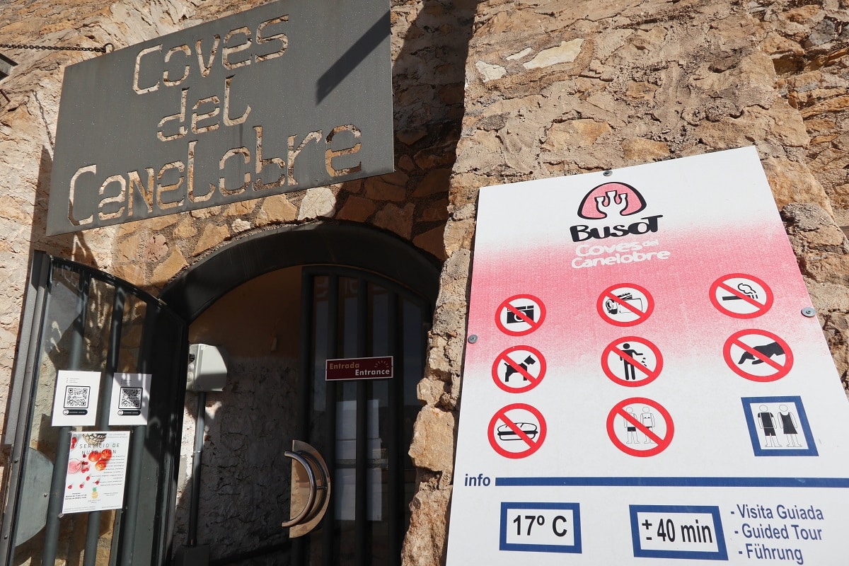 entrée grotte de canelobre