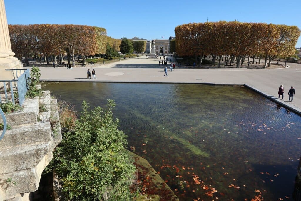 promenade du peyrou montpellier