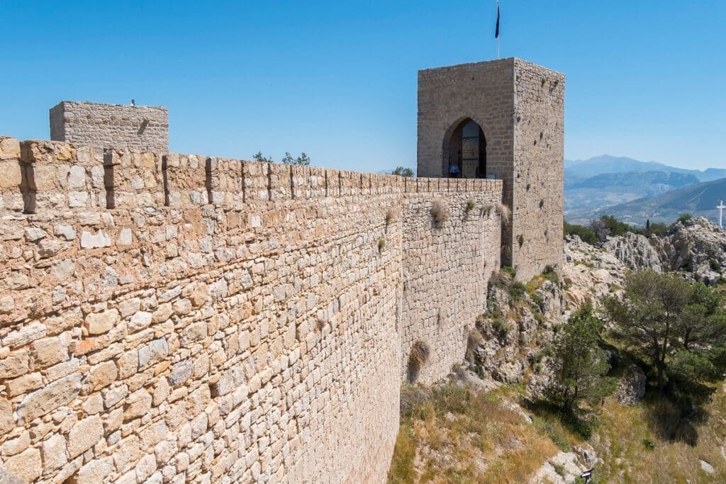 chateau Santa Catalina à jaen